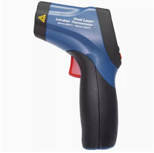 Huashengchang DT-8861 Υπέρυθρο θερμόμετρο, 50–550°C, Διπλό λέιζερ
