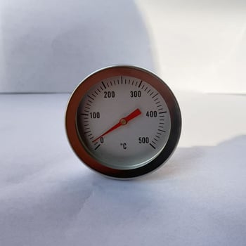 Θερμόμετρο φούρνου 52 mm, από ανοξείδωτο αμφίμετρο, μπάρμπεκιου θερμόμετρο