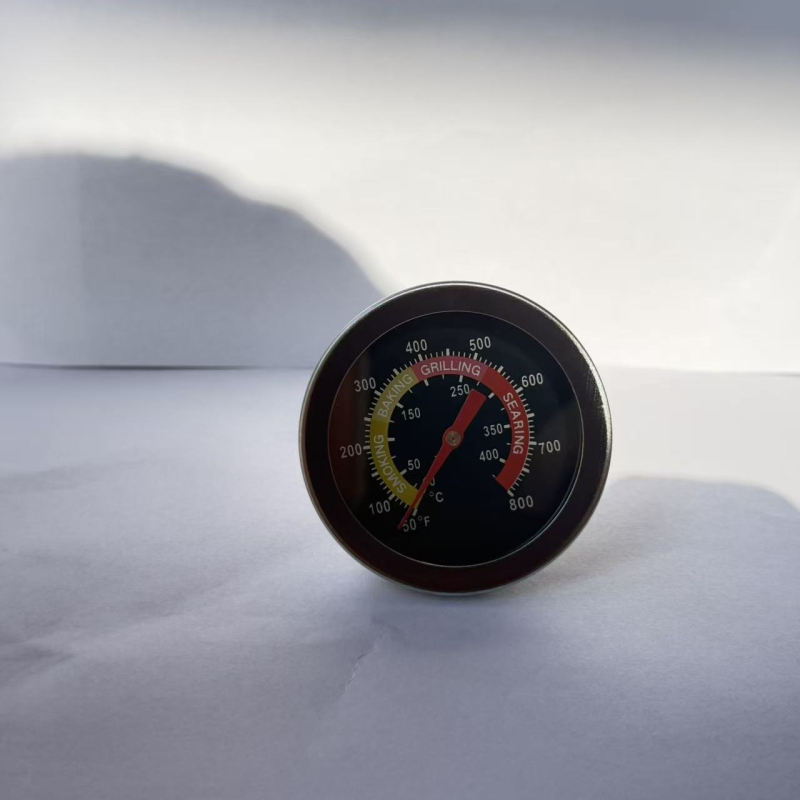 Θερμόμετρο φούρνου και μπάρμπεκιου, 52 mm, ανοξείδωτο ατσάλι, διμεταλλικό