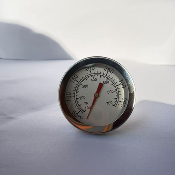 Θερμόμετρο φούρνου, 52 mm, διμεταλλικός αισθητήρας από ανοξείδωτο χάλυβα, πολύ κοντή άκρη 31 mm, εργαλείο BBQ
