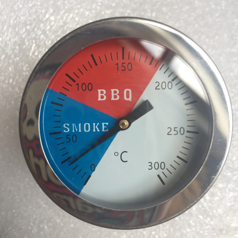 52mm διμεταλλικό θερμόμετρο φούρνου από ανοξείδωτο ατσάλι για μπάρμπεκιου