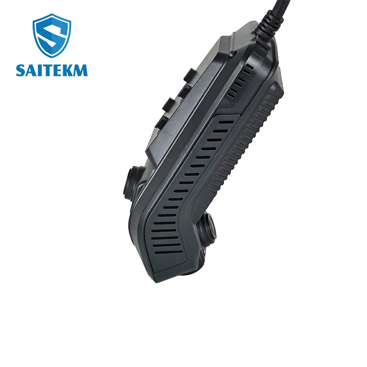 Saitmei ADAS HD dash cam διπλού καναλιού αυτοκινήτου με εμπρόσθια και εσωτερική κάμερα, ανίχνευση κόπωσης, ευρυγώνια παρακολούθηση