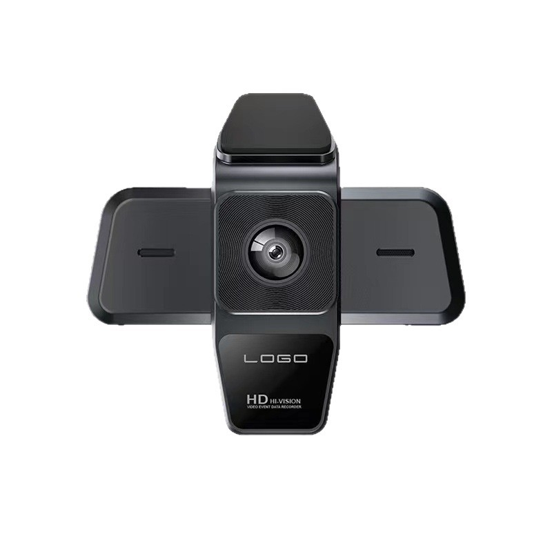 3,16‑inčni dash cam s tri leće: prednja, stražnja i interni snimač, HD noćno snimanje, široki kut, Wi-Fi povezivanje sa pametnim telefonom