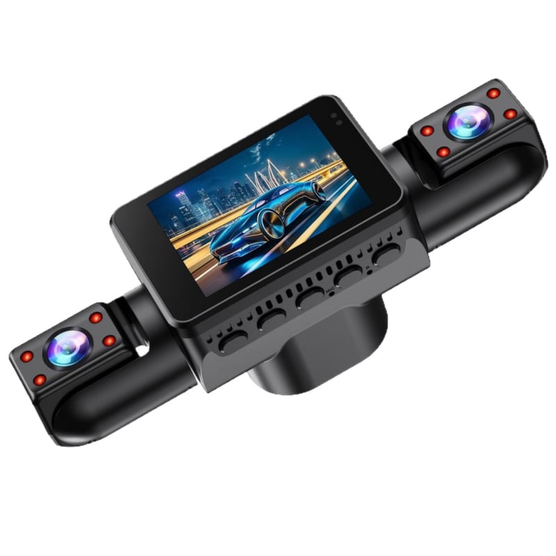 Κάμερα οδήγησης Ultra HD με νυχτερινή όραση, 360° πανοραμική προβολή, τετραπλοί φακοί και φωνητικός έλεγχος