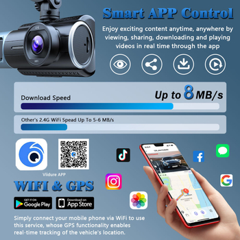 4K+ADAS auto kamera sa 3 leće (prednja i stražnja) i panoramskim noćnim vidom unutar vozila