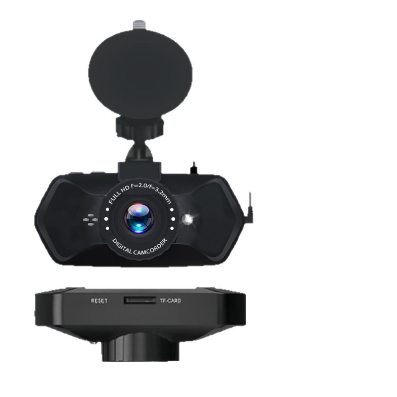 Dash Cam με διπλό φακό, εμπρός και πίσω κάμερα, 1080p, νυχτερινή όραση, 140° ευρυγώνιο, εικόνα οπισθοπορείας