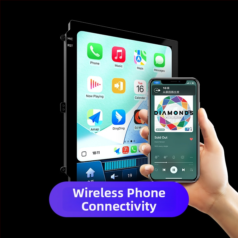 Shenyou 9,7-ίντσων κάθετη οθόνη Android GPS αυτοκινήτου, κεντρική κονσόλα με ασύρματο CarPlay – Όλα σε ένα σύστημα