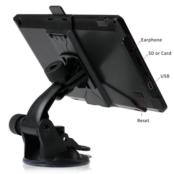 GPS navigacijski 7 inča s HD zaslonom, za automobile, USB sučelje, FM radio, 4GB pohrane, Windows