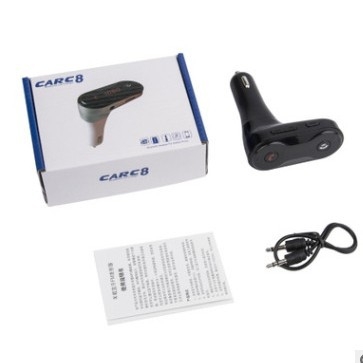 C8 αυτοκίνητο Bluetooth MP3 Player με FM μεταδότης, USB φορτιστής και θύρα καρτών