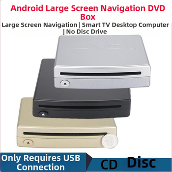 Nová autorádia s Androidom, veľkou dotykovou obrazovkou, univerzálnou podporou DVD/CD pre jeden disk, bez vstavanej diskovej mechaniky