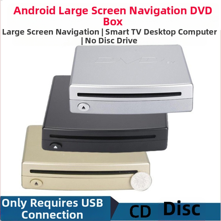 Nová autorádia s Androidom, veľkou dotykovou obrazovkou, univerzálnou podporou DVD/CD pre jeden disk, bez vstavanej diskovej mechaniky