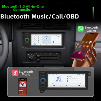 Autorádio Hengchen so štvorjadrovým systémom Android typu „všetko v jednom“ pre Jeep, Dodge a Chrysler, modely 1984 – 2002