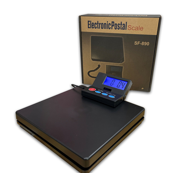 Ηλεκτρονική ζυγαριά δεμάτων, 50 kg χωρητικότητα, συμπαγής πλατφόρμα μέτρησης