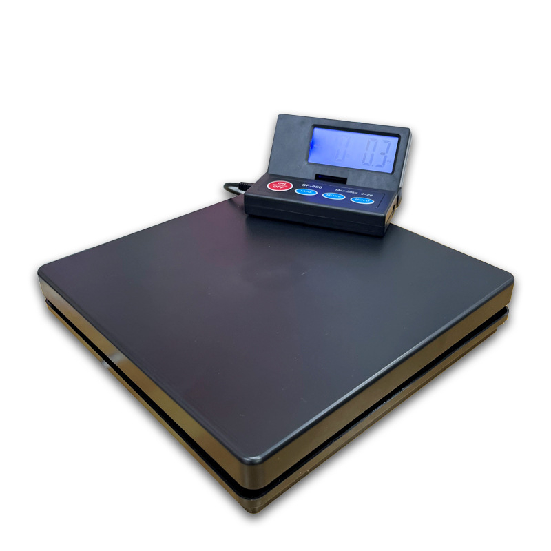 Ηλεκτρονική ζυγαριά δεμάτων, 50 kg χωρητικότητα, συμπαγής πλατφόρμα μέτρησης