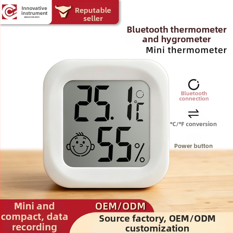 Mini regulátor teploty a vlhkosti s Bluetooth záznamníkom údajov pre laboratórne a chladiace skrinky