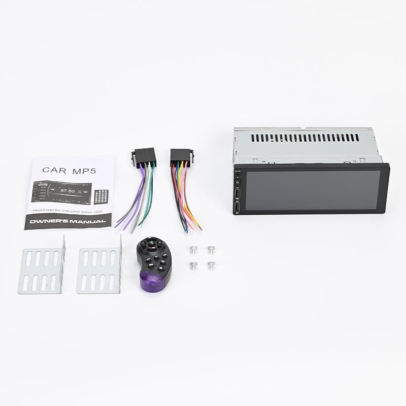 DVD player αυτοκινήτου Bluetooth με CarPlay, 6,86 ιντσών, διπλά USB, ενσύρματο, GPS MP5