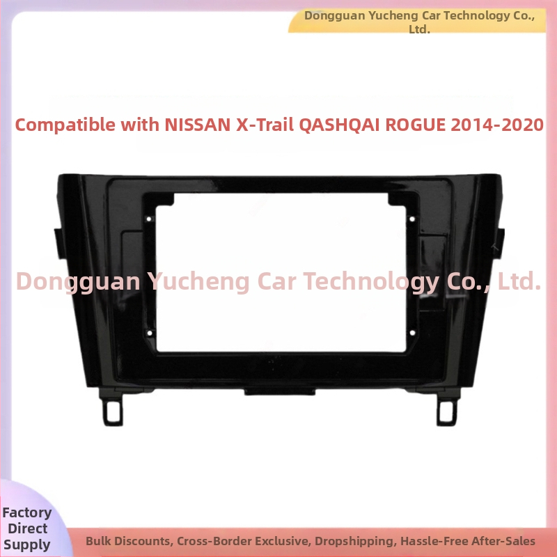 Navigačný rámik do palubnej dosky pre Nissan X-Trail / Qashqai / Rogue s 10,1-palcovým IPS displejom