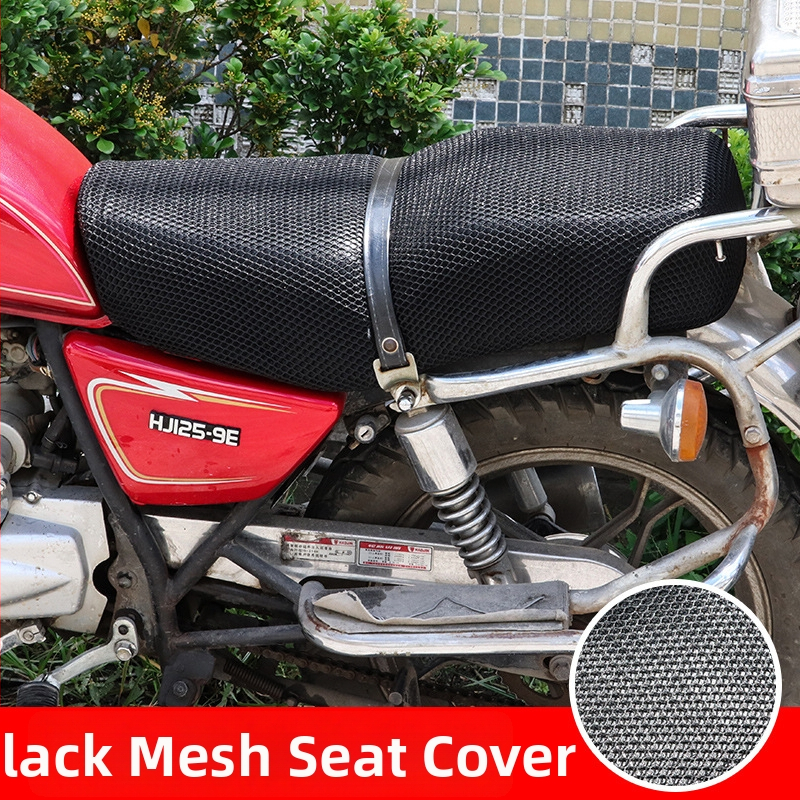 Poťah na sedadlo motocykla pre GN125 Haojue HJ125-8 Suzuki Prince, PVC polyester, celoročný, vodeodolný, odolný voči opotrebovaniu.