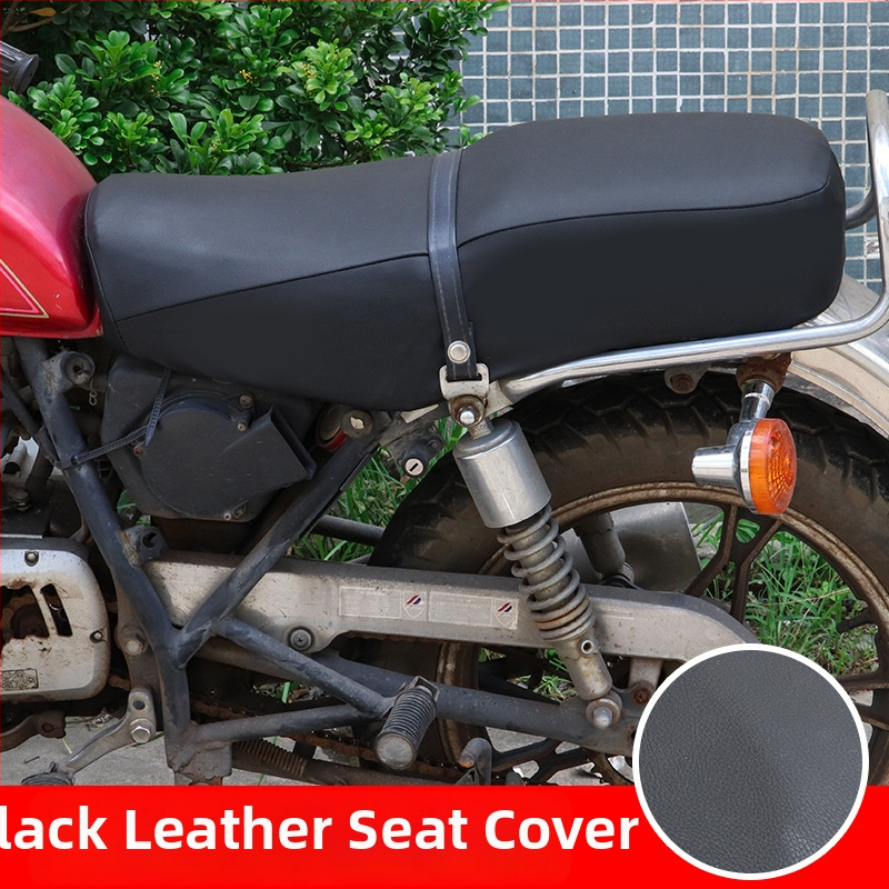 Poťah na sedadlo motocykla pre GN125 Haojue HJ125-8 Suzuki Prince, PVC polyester, celoročný, vodeodolný, odolný voči opotrebovaniu.
