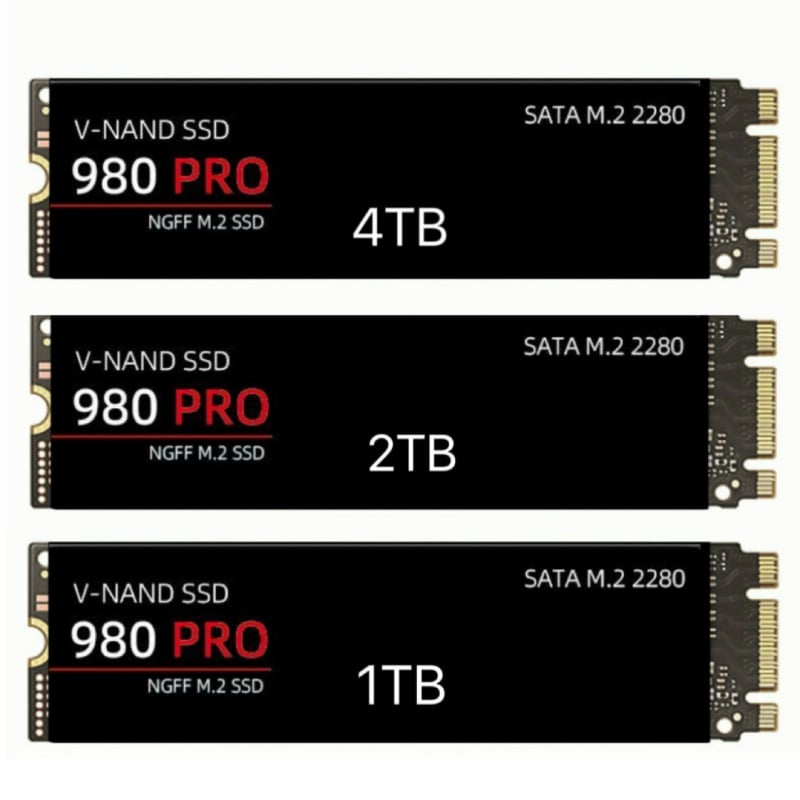M.2 SATA SSD για φορητούς και επιτραπέζιους υπολογιστές, 1TB/2TB/4TB