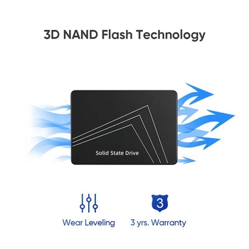 2.5-ιντσών εσωτερικό SSD SATA III, χωρητικότητας 1–4 TB
