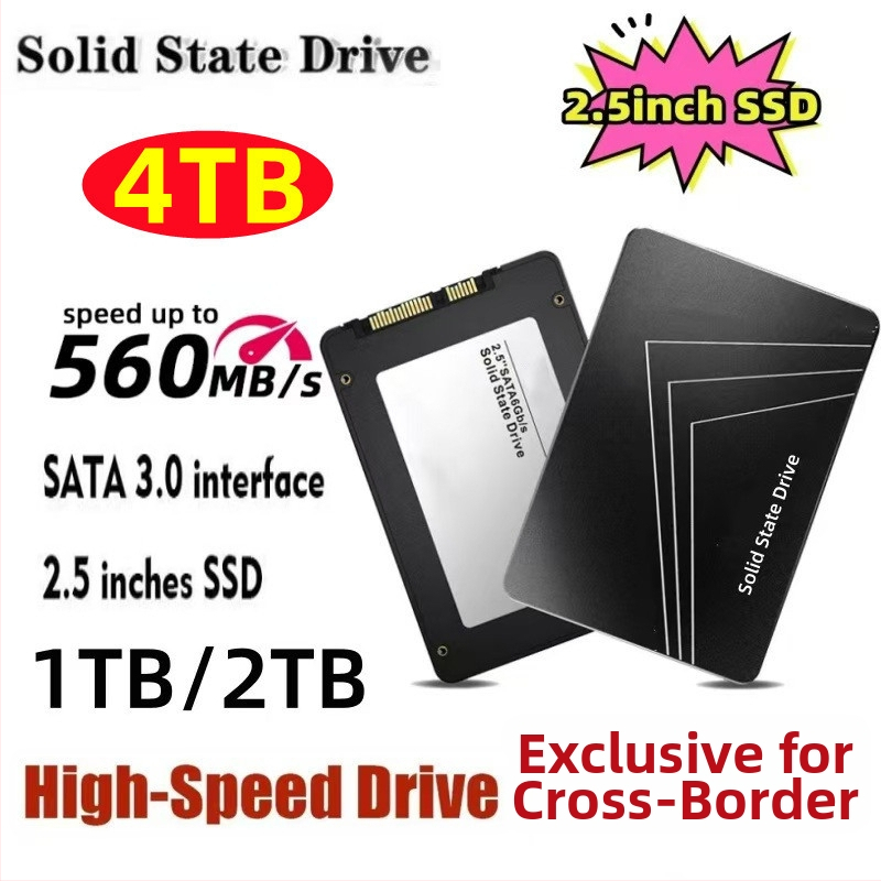 2,5-palcový interný SSD disk SATA III s kapacitou 1 TB až 4 TB
