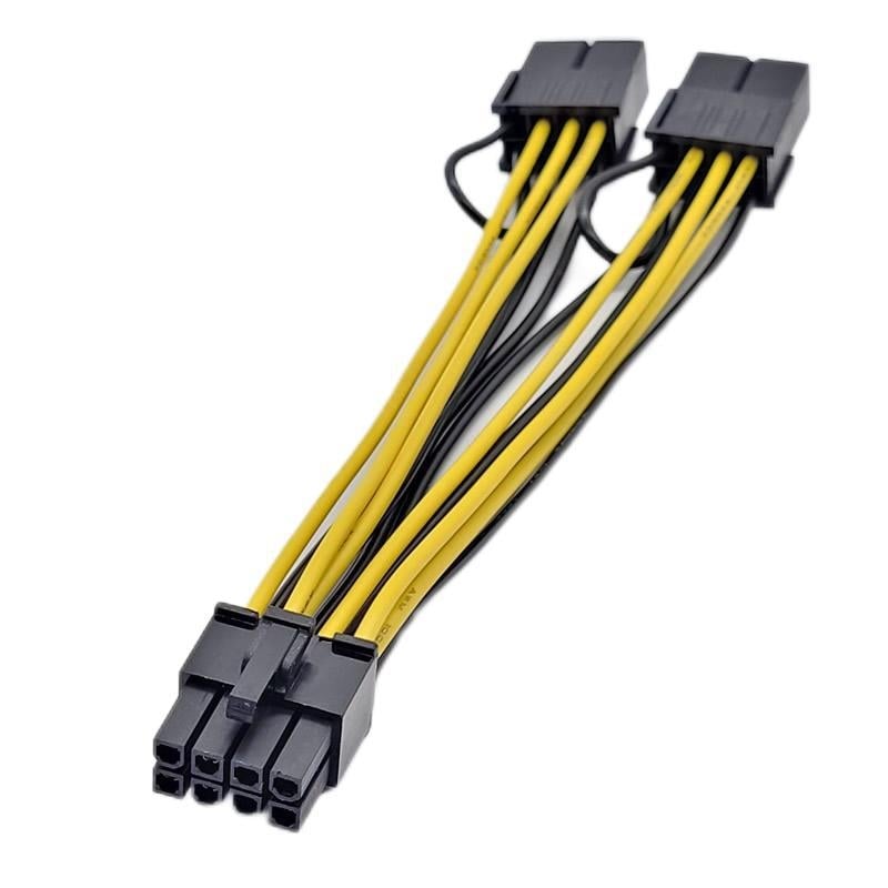 Τροφοδοτικό καλώδιο PCIe GPU 8-pin προς διπλό 8-pin για K80 M40 M60 P40 P100