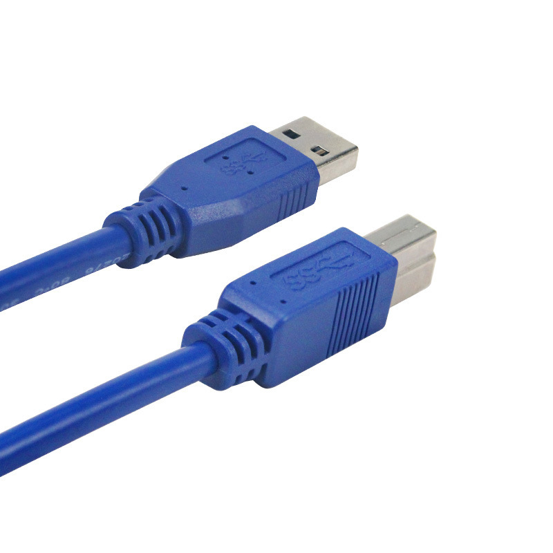 Καλώδιο USB 3.0 από A προς B, BM τετράγωνη υποδοχή, αγωγός από χαλκό, μήκος 0,3–5 m