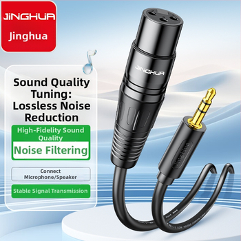 Jinghua Mikrofon kabel 3,5 mm na XLR, balansirani audio kabel za mikrofon, sučelja zvučne kartice i miksera