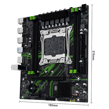 Machinist X99-PR9 Desktop Μητρική Πλακέτα με TPM 2.0, DDR4, LGA 2011-3, M-ATX, PCIe 16x, NVMe M.2 και SATA M.2, Μέγ. 128GB