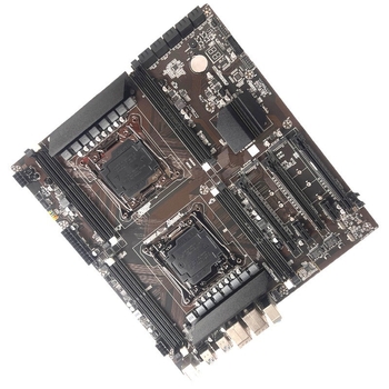 Μητρική X99 διπλού καναλιού για gaming, 2011-V3 D3, με διπλή κάρτα δικτύου X8 για επιτραπέζιο PC