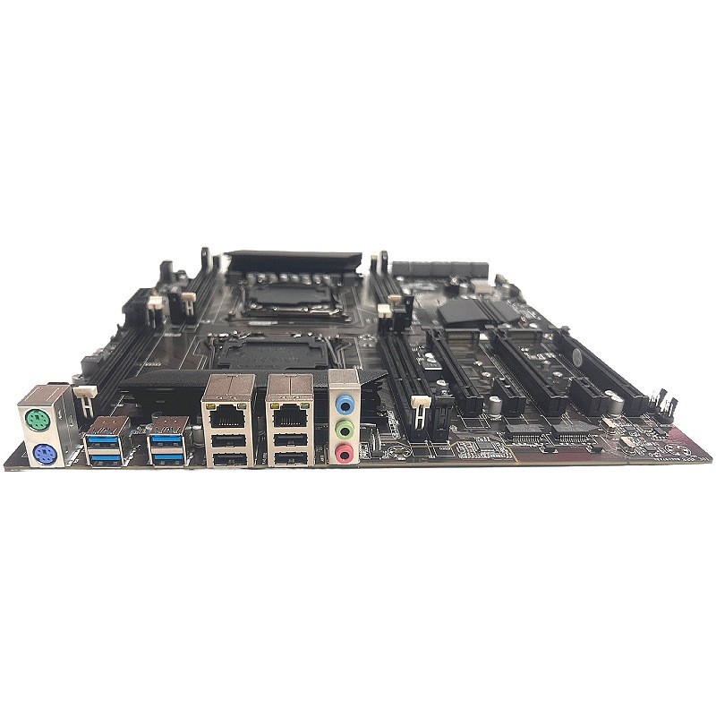 Μητρική X99 διπλού καναλιού για gaming, 2011-V3 D3, με διπλή κάρτα δικτύου X8 για επιτραπέζιο PC