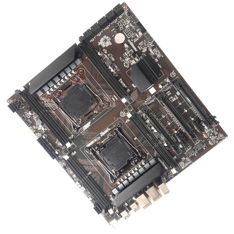 Μητρική X99 διπλού καναλιού για gaming, 2011-V3 D3, με διπλή κάρτα δικτύου X8 για επιτραπέζιο PC