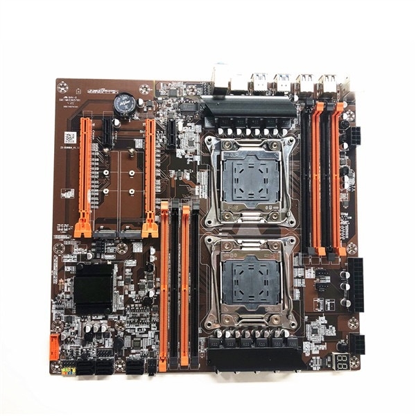 Νέος X99 διπλού καναλιού σετ μητρικής με θύρα LGA 2011-3 DDR4 για στούντιο με πολλαπλά λειτουργικά συστήματα