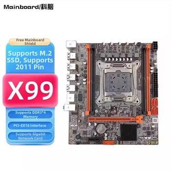 Základná doska X99D3M 2011-3 pre stolné počítače ECC DDR3 X99 2666V3