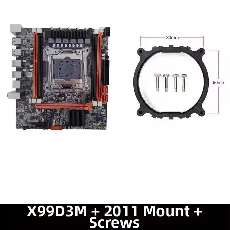 Základná doska X99D3M 2011-3 pre stolné počítače ECC DDR3 X99 2666V3