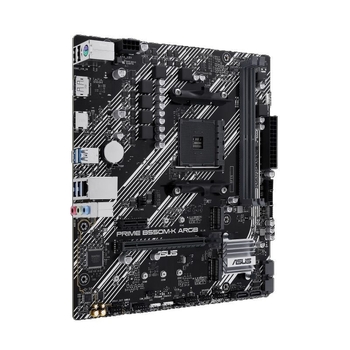 ASUS PRIME B550M-K Μητρική πλακέτα ARGB για AM5 σειρά επεξεργαστών, Συγχρονισμός ARGB φωτισμού