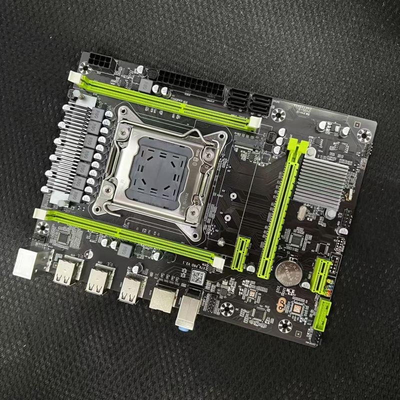 X79PRO μητρική πλακέτα LGA-2011 για επιτραπέζιο υπολογιστή με DDR3 ECC μνήμη και Xeon E5-2680v2 CPU