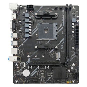 AMD Ryzen AM4 A320 μητρική πλακέτα για επιτραπέζιο με υποστήριξη μνήμης DDR4, διεπαφή M.2, συμβατή με επεξεργαστές AM4