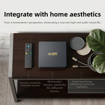 4K Android set-top kutija s bežičnim Wi‑Fi, Bluetooth, USB, 512MB RAM, Hisilicon procesor