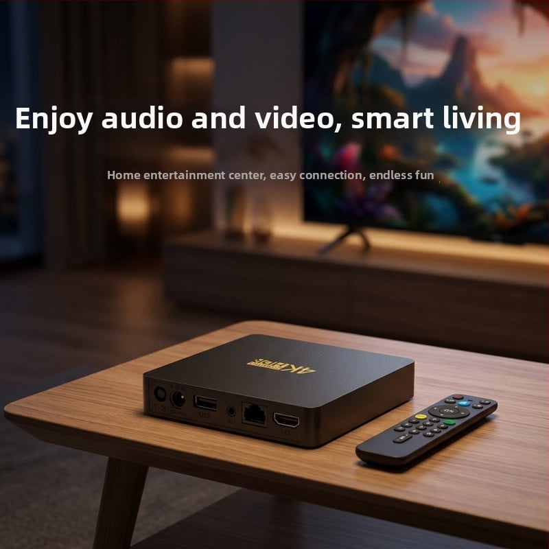 4K Android set-top kutija s bežičnim Wi‑Fi, Bluetooth, USB, 512MB RAM, Hisilicon procesor