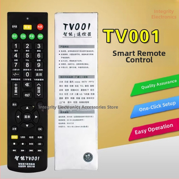 Univerzálny multifunkčný diaľkový ovládač pre LCD televízory a sieťové televízne prehrávače