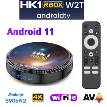 HK1 RBOX W2T 4K Ultra HD смарт мрежова сет-топ кутия с четириядрен S905W2