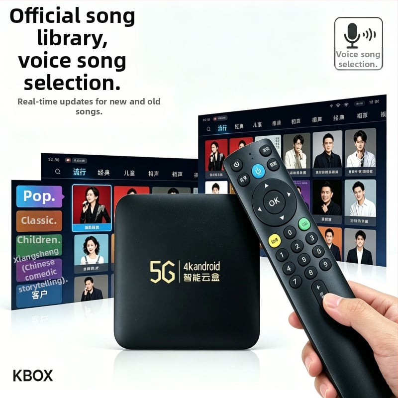 2026 nova Android TV kutija za kućnu upotrebu, 4K, Wi-Fi, odraz zaslona, 1 GB RAM, 8 GB memorije