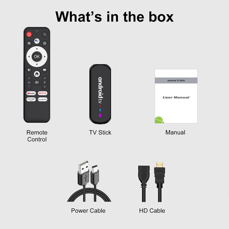 S905L3 4K Android TV box, 2GB RAM, 16GB pohrane, HDMI, Bluetooth, Wi-Fi