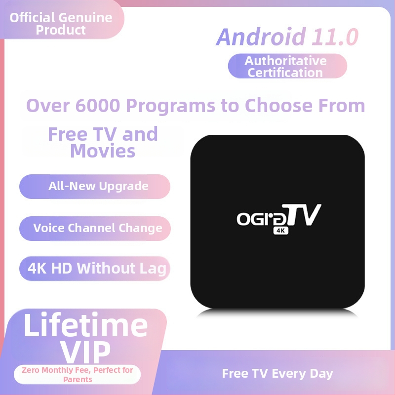 Bezdrôtový Wi-Fi sieťový TV set-top box OGRG pre živé televízne vysielanie