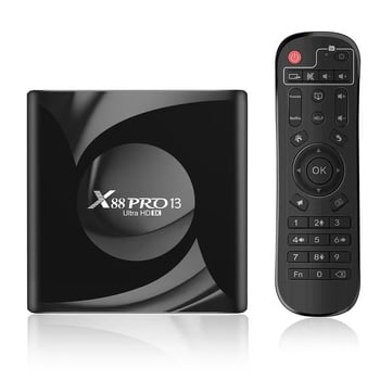 X88 PRO 13 TV Box Android 13 RK3528 Wi-Fi 6 4GB/64GB Bluetooth 4K Ultra HD