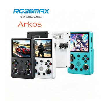 RG36Max φορητή κονσόλα παιχνιδιών, ArkOS ανοιχτού κώδικα, οθόνη IPS 3,5 ιντσών