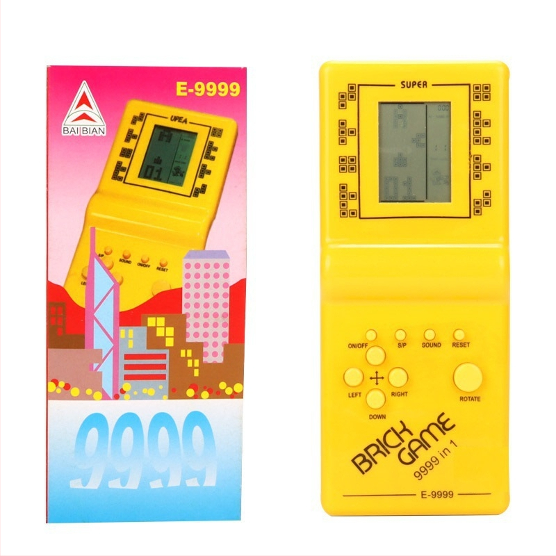 Ručná herná konzola Tetris – retro štýl pre deti, darčeková krabička