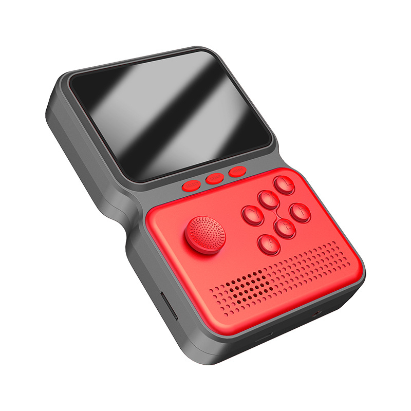 Φορητή κονσόλα 16-bit με 5 εξομοιωτές και joystick, νοσταλγικό στυλ arcade
